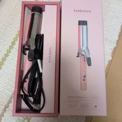 VODANA 40mm カールアイロン ピンク　日本プラグ　本日のみ値下げ