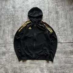 archive grunge adidas parka black gold