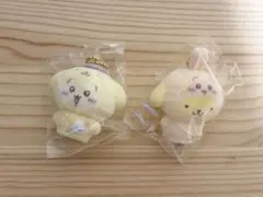 ちいかわ サンリオ シークレットフロッキーマスコットチャーム