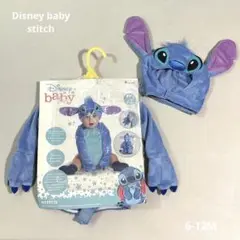 【Disney baby】スティッチ　ベビーコスプレ　仮装　ロンパース6-12m