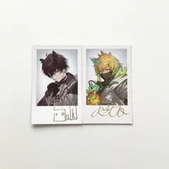 にじさんじ Oriens 佐伯イッテツ 宇佐美リト デビューチェキ レア 箔押し