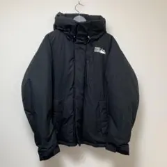 FIRST DOWN ブラック ダウンジャケット