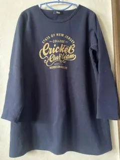 ネイビー 長袖 フリーストップス