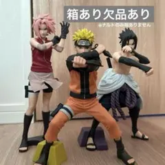 NARUTO Grandista フィギュア 3体セットナルト サスケ サクラ