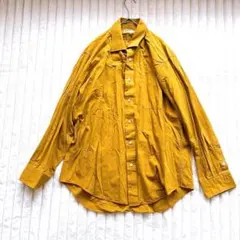 DAKS London 長袖シャツ　ブラウス　Free マスタード色　カジュアルのサムネイル