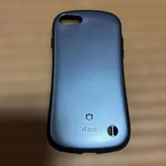 アイフェイス　メタリックブルー　iPhoneケース