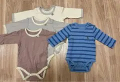 長袖ボディスーツ4点セット　西松屋　GAP