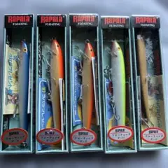 Rapala Floating F-11 ルアー 5個セットのサムネイル