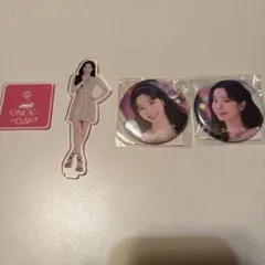 TWICE ダヒョン ONCE DAY アクスタ 缶バッジ セット
