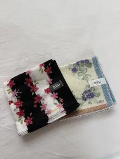 Bigi INED 花柄ハンカチ 2枚セットのサムネイル
