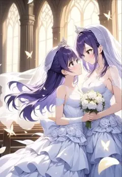 オリジナル美少女イラスト ポスター　A4サイズ　アニメ　GZ0063