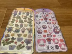 正規品　ズートピア ベイマックス コットンパフィーシールセット