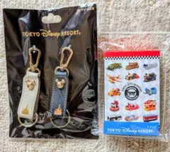 新品未使用品 東京ディズニーリゾート キーホルダーとトランプセット