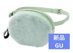 新品 2way フェイクファーバッグ JR GIRLS グリーン