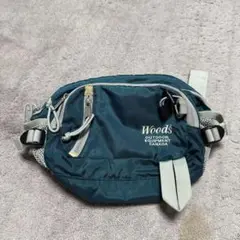 Woods ボディバッグ ダークグリーン