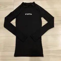 FINTA 長袖　インナー　ブラック　130