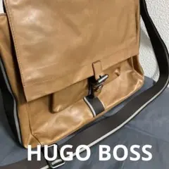 HUGO BOSS ブラウン ショルダーバッグ