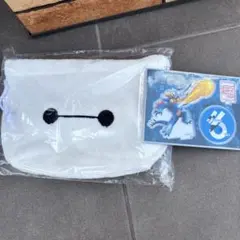 ハッピーくじ ベイマックス D賞 まんまるポーチ　ベイマックス