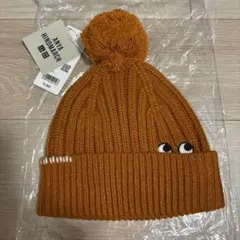 新品 ANYA HINDMARCH ユニクロ ニットキャップ オレンジ M/L