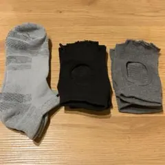 滑り止め付きソックス　3点セット