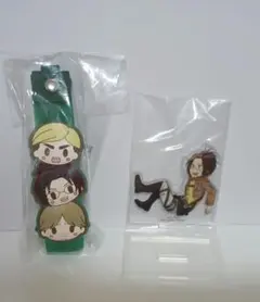 進撃の巨人　一番くじ　アクリルスタンド＆チャーム　まとめ売り　ハンジ　外箱無し