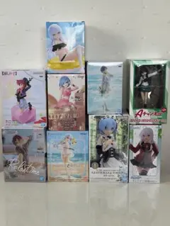 プライズ系フィギュア まとめ売り 9体 未開封品