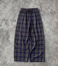 パジャマパンツ archive opium y2k チェックパンツ - メルカリ