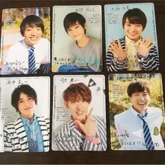 ジャニーズカレンダー トレカカード