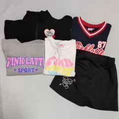 【ピンクラテ】ハッピーバッグ　5点　150cm