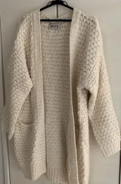 ROPE カーディガン ホワイト系 サイズ38