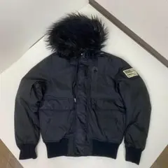 ★DIESEL ディーゼル ミリタリージャケット ファーダウン N-2B
