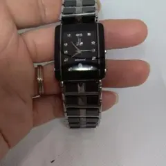 Lancetti ランチェッティ 腕時計 LT-1603 動作品 黒文字盤