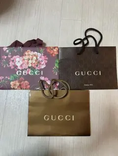 GUCCI ショッピングバッグ 3点セット