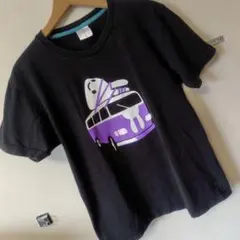 cune Tシャツ ブラック パープル バスのサムネイル