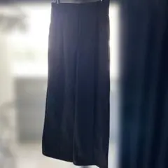 ヘリンボーン ワイドパンツ