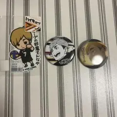 ハイキュー!! 宮侑 缶バッジ シール