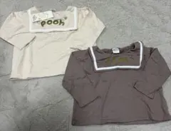 トップス　お揃い　双子　プーさん　95cm