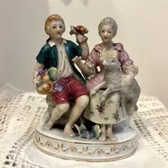 イタリア製 陶器 置物 フィギュリン TRIADE（トリアーデ） - メルカリ