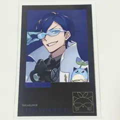 にじさんじ 七次元生徒会 チェキ風カード レオス R N レア ノーマル 箔押し