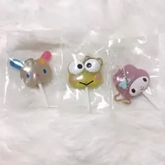 サンリオ カラフルキャンディチャーム 3点セット