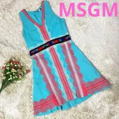 HARE&MSGM ノースリーブワンピース　42のサムネイル