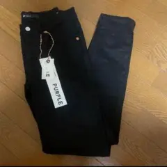 PURPLE BRAND ブラックデニムパンツ 28 タグあり