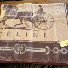 CELINE セリーヌ アクリルハーフケット 140×100cm