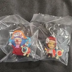 ワンピース×太鼓の達人 スイングフィギュア シャンクス バギー ガチャ