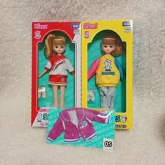 m*5様 リカちゃんくじ セーラーズ 01 02 人形2体、05 スタジャン