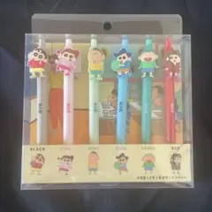 韓国ダイソー クレヨンしんちゃん ボールペンセット