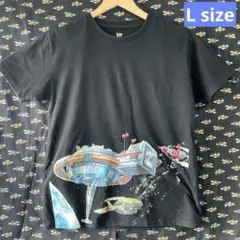 グラニフ× 小松崎茂氏コラボ サンダーバード5号Tシャツ Lサイズ