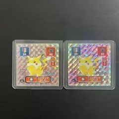 ポケモンシール　カモネギ　ビニールコーティング　エラー　アマダ　最強シール烈伝 印刷ズレ】アマダ ポケモン最強シール烈伝 カモネギ ビニール 2枚
