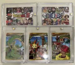 森永 ジャンプ 40周年 ドラゴンボール ワンピース コラボ カード