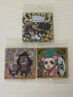 ワンピース　にふぉるめーしょん　シール　カク　カイドウ　アルベル　光月日和